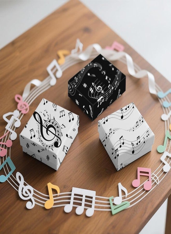 Unigift 6 Sheet Music Notes Gift Wrapping Paper, Music Design Musical Note Birthday Wrapping Paper Gift Packing Paper Folded Flat for Gift Wrap Kids Music Lovers Birthday Party Gift Wrap,20x28 inch - Image 5